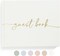Elegant Blank Page Wedding Guest Book – The Perfect Polaroid Guest Book for Wedding Receptions, Birthdays, Baby Showers, and Special Events – A Stylish Sign-in Book for Guests